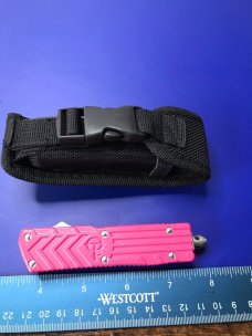 StrikeForce Gen4 | Magenta OTF Knife with Sheath