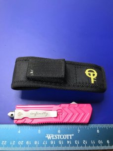 StrikeForce Gen4 | Magenta OTF Knife with Sheath