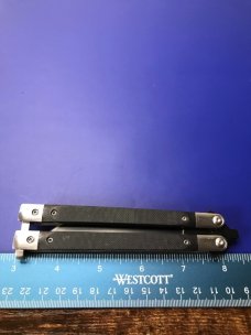 Bear & Son 5" Butterfly Knife Black G10