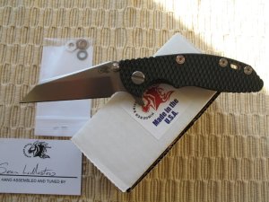 HINDERER XM-18  3" WHARNCLIFF FOLDER - NIB