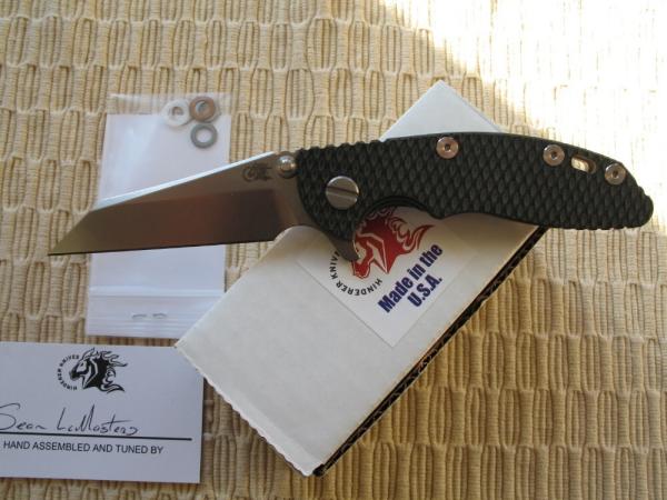 HINDERER XM-18  3" WHARNCLIFF FOLDER - NIB