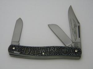 SW CUT USA (Schrade) TC-1 Limited Edition Thirteen Colonies "Delaware" Stockman Knife 