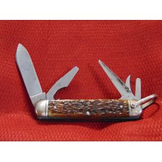 EXCELLENT  VINTAGE ULSTER DWIGHT DIVINE & SONS GIRL SCOUT KNIFE 1876-1941