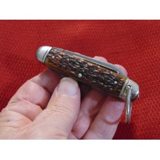 EXCELLENT  VINTAGE ULSTER DWIGHT DIVINE & SONS GIRL SCOUT KNIFE 1876-1941