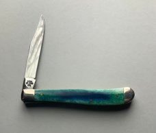 CASE Slimline Trapper Blue Green Appaloosa