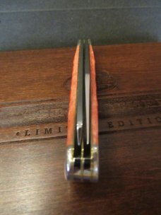 Case Brothers Limited Edition Andrew J. Case Red Bone Slim Line Trapper Pattern # 62048 SS