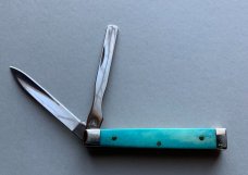 CASE “It’s a Boy” Baby Doctor’s Knife Caribbean Blue - Shepherd Hill’s Exclusive CASE “It’s a Boy” Baby Doctor’s Knife Caribbean Blue - Shepherd Hill’s Exclusive