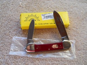 German Eye Canoe Knife / Box 