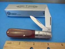 Boker Tree Brand Smooth Red Barlow Model # 493-T Boker Tree Brand Smooth Red Barlow Model # 493-T