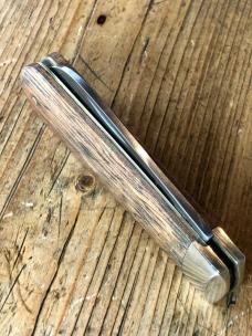 A Wright & Son Sheffield England Barlow Pocket Knife Rosewood Scales & Wharncliffe Blade