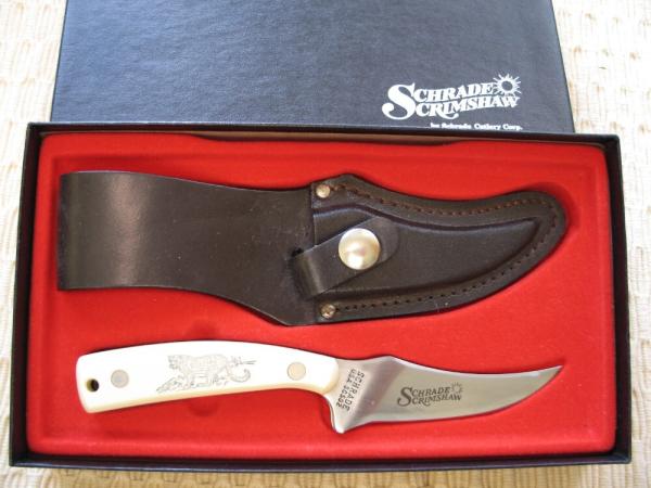 USA MADE - SCHRADE SCRIMSHAW SHARPFINGER - NIB 