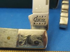 Case XX 2001Scrolled Bolster CCC Banna Trapper Pattern # 6151 SS Case XX 2001Scrolled Bolster CCC Banna Trapper Pattern # 6151 SS