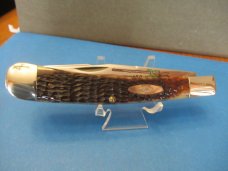 Case XX 1983 Case Collectors Club Rogers Jigged Appaloosa Bone Hobo Pattern # 6251FK SS Case XX 1983 Case Collectors Club Rogers Jigged Appaloosa Bone Hobo Pattern # 6251FK SS