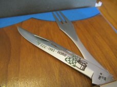 Case XX 1983 Case Collectors Club Rogers Jigged Appaloosa Bone Hobo Pattern # 6251FK SS Case XX 1983 Case Collectors Club Rogers Jigged Appaloosa Bone Hobo Pattern # 6251FK SS