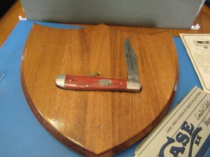 Case Collectors Club 1996 Smooth Red Bone Copperhead Pattern # 6149 SS