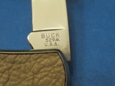 Buck BuckSkin Lock Back Model # 529 S3 