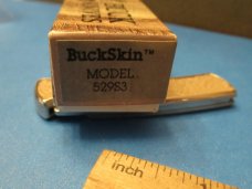 Buck BuckSkin Lock Back Model # 529 S3 