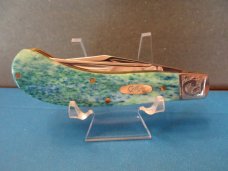 Case XX 2004 Scrolled Bolster Smooth Green Bone SaddleHorn Pattern # TB62110 SS Case XX 2004 Scrolled Bolster Smooth Green Bone SaddleHorn Pattern # TB62110 SS
