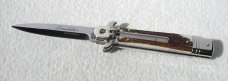 AKC LEVERLETTO 20cm - 8" GENUINE EUROPEAN STAG WITH NEW MODIFIED BAYONET BLADE   