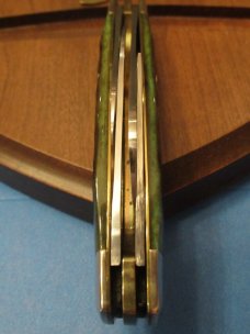 Case Collectors Club 1984 Olive Green Bone Congress Pattern # G64088 SS Case Collectors Club 1984 Olive Green Bone Congress Pattern # G64088 SS