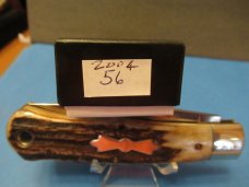 Queen 2004 Stag Mountain Man Stag Folding Hunter Lockback Queen 2004 Stag Mountain Man Stag Folding Hunter Lockback