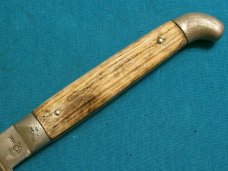 VINTAGE QUEEN STEEL BIG Q BONE HANDLE CARVING BONING FILET FIXED BLADE KNIFE KNIVES OLD VINTAGE QUEEN STEEL BIG Q BONE HANDLE CARVING BONING FILET FIXED BLADE KNIFE KNIVES OLD