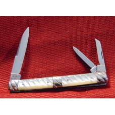 VINTAGE RODGERS CUTLERS TO HIS MAJESTY WHITTLER GENUINE CARVED PEARL HANDLES 1875/1900 VINTAGE RODGERS CUTLERS TO HIS MAJESTY WHITTLER GENUINE CARVED PEARL HANDLES 1875/1900
