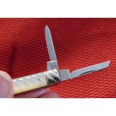 VINTAGE RODGERS CUTLERS TO HIS MAJESTY WHITTLER GENUINE CARVED PEARL HANDLES 1875/1900