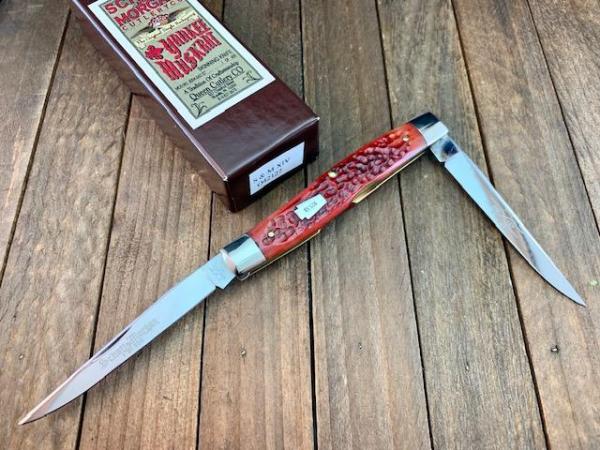 Schatt and Morgan Yankee Muskrat 14th Anniversary Series Red Jigged Bone Schatt and Morgan Yankee Muskrat 14th Anniversary Series Red Jigged Bone