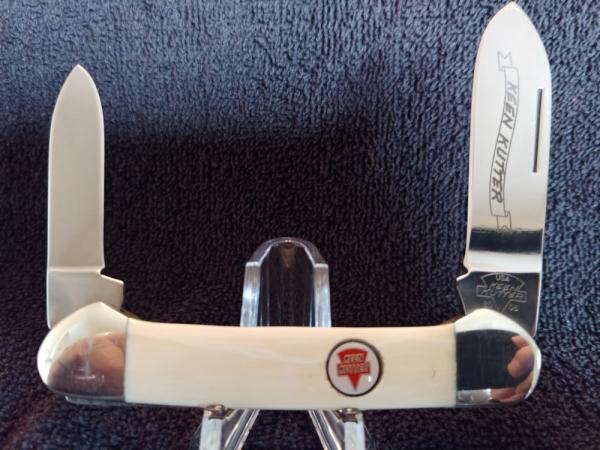 KEEN KUTTER IVORY CANOE, NEW WITH METAL TIN BOX KEEN KUTTER IVORY CANOE, NEW WITH METAL TIN BOX