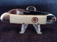 KEEN KUTTER IVORY CANOE, NEW WITH METAL TIN BOX KEEN KUTTER IVORY CANOE, NEW WITH METAL TIN BOX