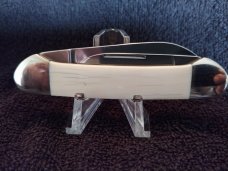 KEEN KUTTER IVORY CANOE, NEW WITH METAL TIN BOX KEEN KUTTER IVORY CANOE, NEW WITH METAL TIN BOX