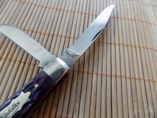 Kinfolks Serpentine Three Blade Knife, Auth Reproduction