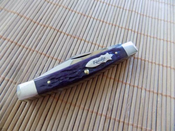 Kinfolks Serpentine Three Blade Knife, Auth Reproduction