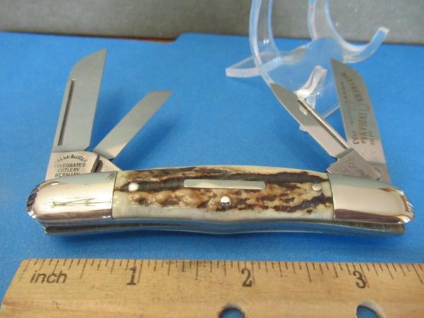 Fight'N Rooster 1983 Stag Congress Made for Northern Indiana Knife Club