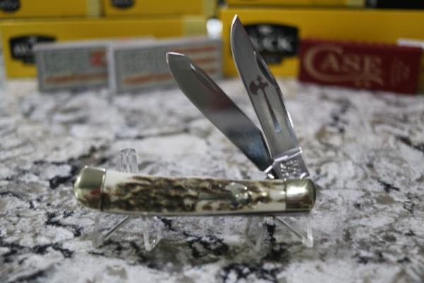 Battle Axe Brand Cooper Cutlery Stag 1/100 Battle Axe Brand Cooper Cutlery Stag 1/100