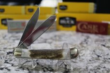 Battle Axe Brand Cooper Cutlery Stag 1/100 Battle Axe Brand Cooper Cutlery Stag 1/100