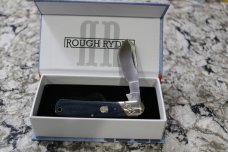 Rough Ryder Faded Blue Jeans Micarta Cotton Sampler Rough Ryder Faded Blue Jeans Micarta Cotton Sampler