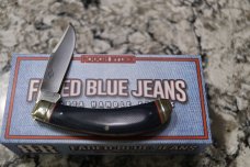 ROUGH RYDER FADED BLUE JEANS BOW TRAPPER