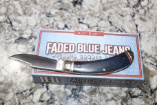 ROUGH RYDER FADED BLUE JEANS BOW TRAPPER