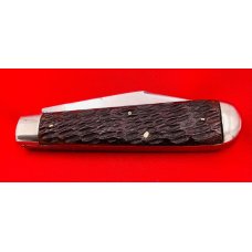 Vintage ELECTRIC CUT. CO. WALDEN 2-Blade Swell End Jack Folding Pocket Knife c.1910-1920 Bone Vintage ELECTRIC CUT. CO. WALDEN 2-Blade Swell End Jack Folding Pocket Knife c.1910-1920 Bone
