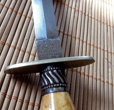 NON-XLL Joseph Allen & Sons Dirk Knife with scabbard