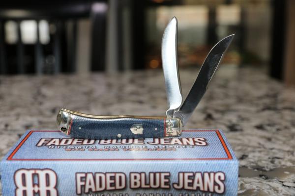 ROUGH RYDER FADED BLUE JEANS Mini Trapper ROUGH RYDER FADED BLUE JEANS Mini Trapper