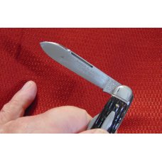 VINTAGE MAHER & GROSH TOLEDO O. CIGAR JACK ETCHED BLADE 