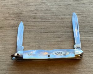 CASE Pen Knife Mother of Pearl Presentation Box