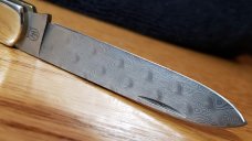 fredrich Hartkopf German Handmade Snakewood Damascus 300 Layer Marcus Baumbach Knife New in box.