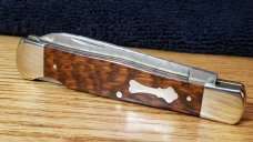 fredrich Hartkopf German Handmade Snakewood Damascus 300 Layer Marcus Baumbach Knife New in box.