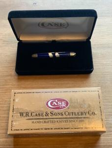 CASE Exotic Pen Knife Blue Lapis / Mother of Pearl Presentation Box CASE Exotic Pen Knife Blue Lapis / Mother of Pearl Presentation Box