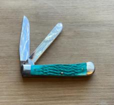 CASE Trapper Knife Jade