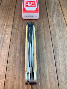 Henckels by Boker 4 Blade Stockman Fossilized Ivory Pin Feather Jigged Henckels by Boker 4 Blade Stockman Fossilized Ivory Pin Feather Jigged